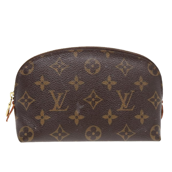 LOUIS VUITTON Monogram Pochette Cosmetic PM Cosmetic Pouch M47515 LV Auth 90622 - Picture 13 of 16